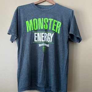 Monster Energy tee; size med